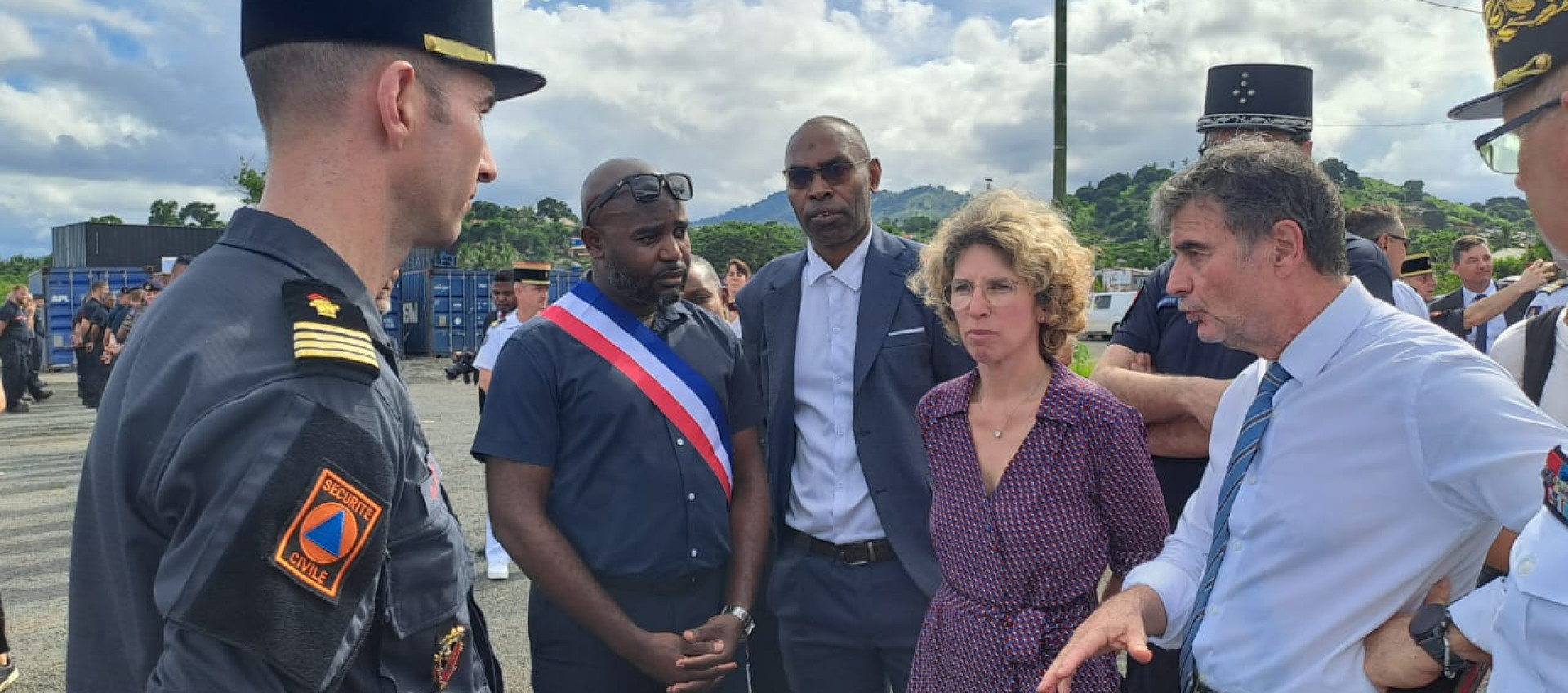 Marie Guévenoux, Ministre déléguée aux Outre-mer, de retour à Mayotte