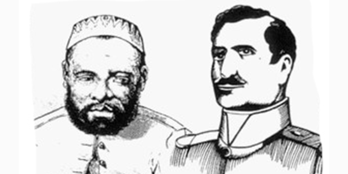 Le sultan Andriantsoly et le Commandant Passot