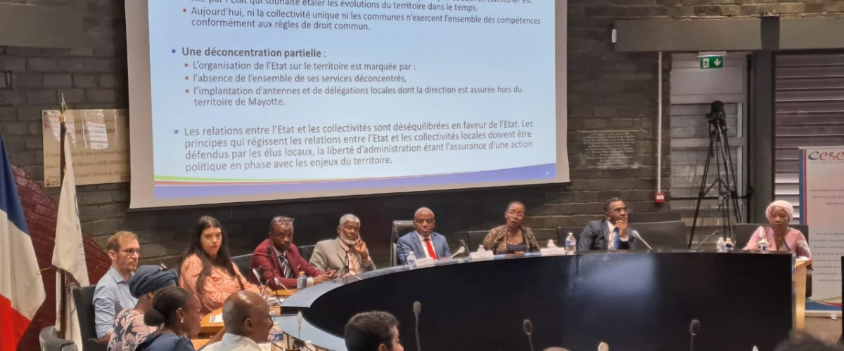 Répartition et exercice des compétences territoriales à Mayotte