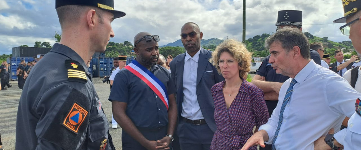 Marie Guévenoux, Ministre déléguée aux Outre-mer, de retour à Mayotte