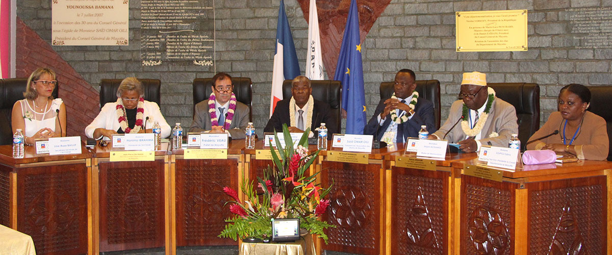 Top départ du 25ème congrès de l’ACCD’OM qui se tient à  Mayotte du 17 au 20 octobre