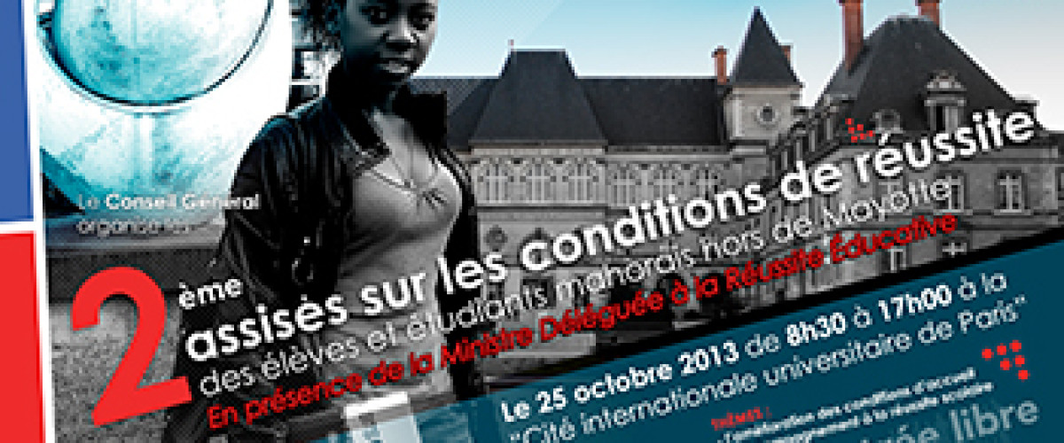 Assises sur les conditions de réussite des élèves et étudiants mahorais hors de Mayotte : Paris accueille la deuxième édition