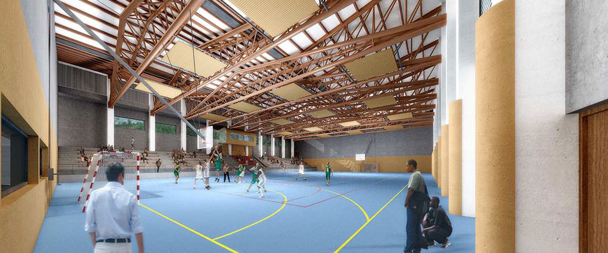 Lancement très prochain de la construction du gymnase  départemental de Dzoumogné