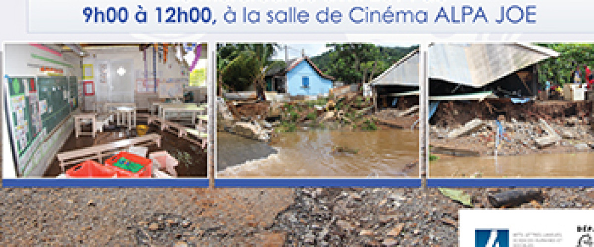 Restitution publique de l’atlas des risques naturels et des vulnérabilités territoriales de Mayotte