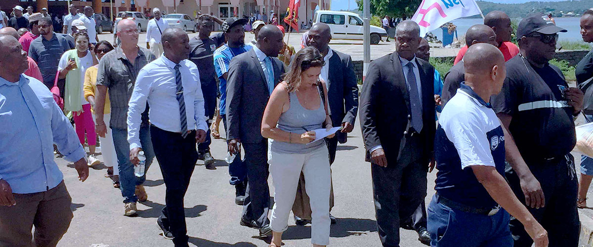 Les élus du Conseil départemental de Mayotte solidaires au mouvement de l’Intersyndical