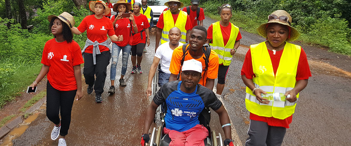 Tour de Mayotte en fauteuil roulant : forte mobilisation de la MDPH