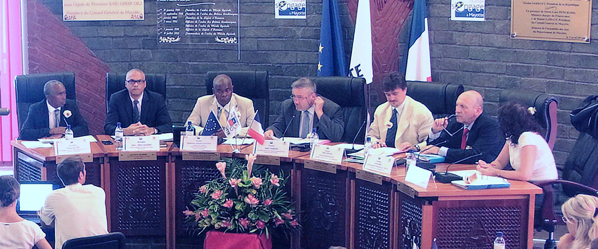 Une délégation européenne à Mayotte