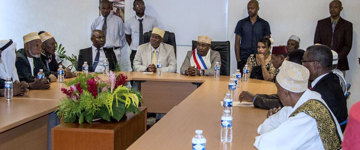 Le Président Soibahadine IBRAHIM RAMADANI à l’écoute de Chiconi