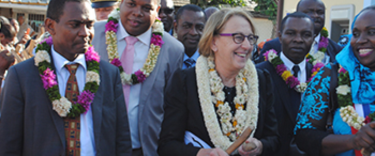 Mme Marylise LEBRANCHU reçue par le Président du Conseil départemental de Mayotte