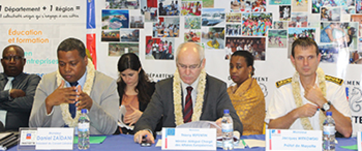 Thierry REPENTIN, Ministre délégué aux Affaires Européennes en visite à Mayotte