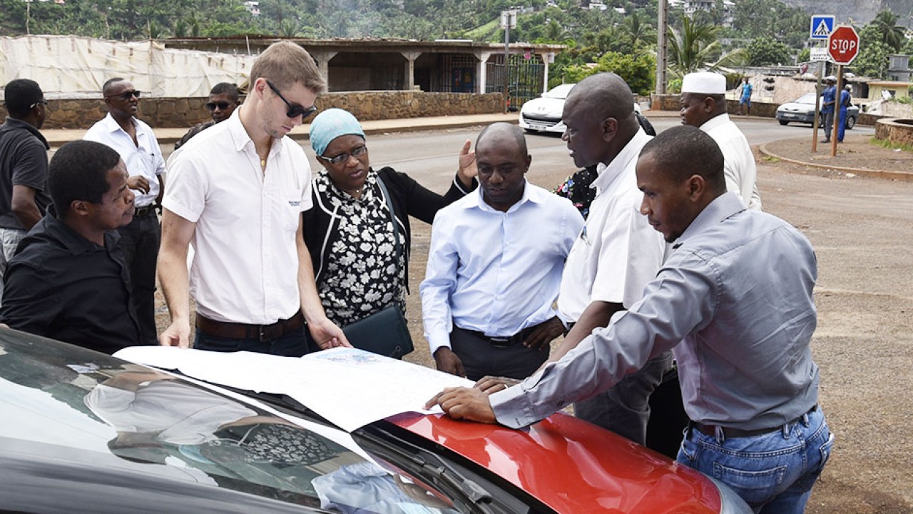 Fin de chantier électrification rurale à Bandraboua et Koungou