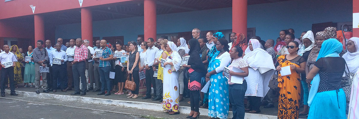 Le Conseil départemental de Mayotte rend hommage aux victimes de Charlie Hebdo