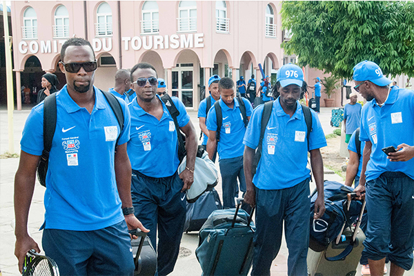 Départ  de la délégation de Mayotte aux jeux des iles 2015 à La Réunion