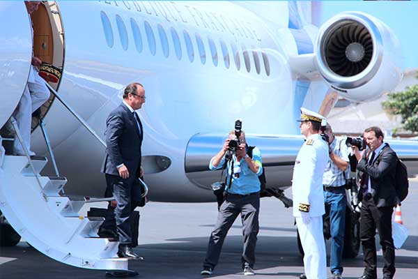 Visite de François Hollande, Président de la République